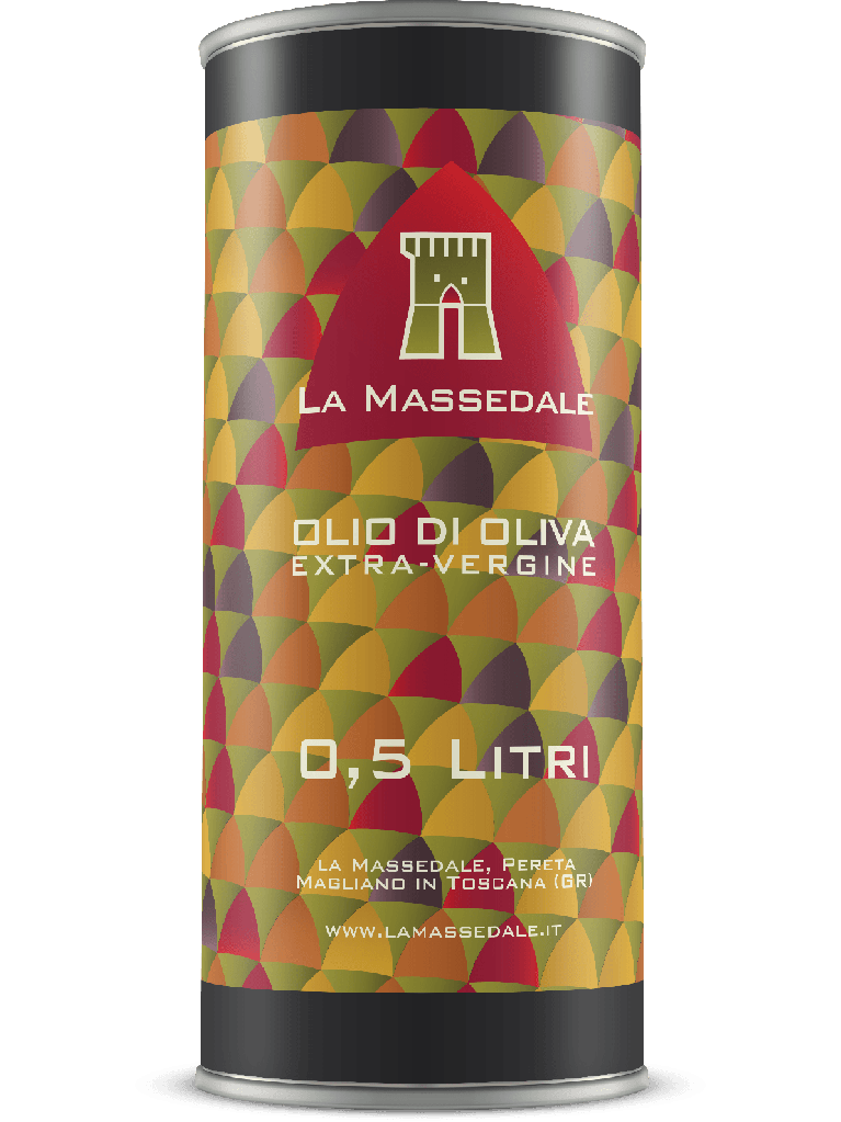 OLIO EXTRAVERGINE D’OLIVA DI MAGLIANO IN TOSCANA - 6 LATTE DA 0,50L